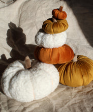 BOUCLÉ Pumpkins in Soft White