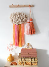 Cloud Woven Wall Hanging in Sunset Mix