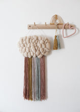 Cloud Woven Wall Hanging in Soft Muted Sand Mix